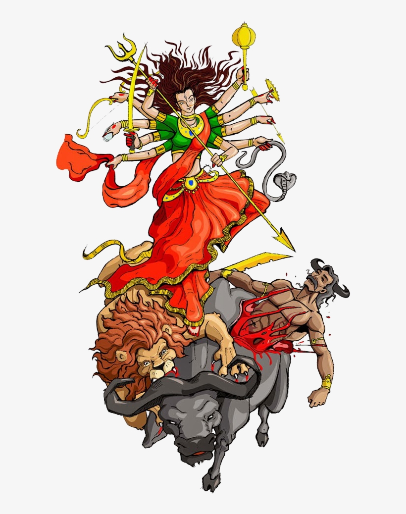 Navratri Starting From Thursday, Book Your Home In - Navratri Images Png Hd, transparent png #2455553