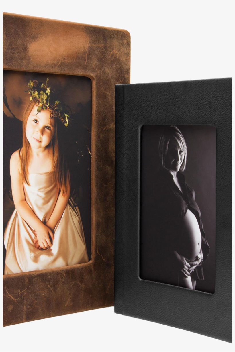 Genuine-leather - Picture Frame, transparent png #2455576
