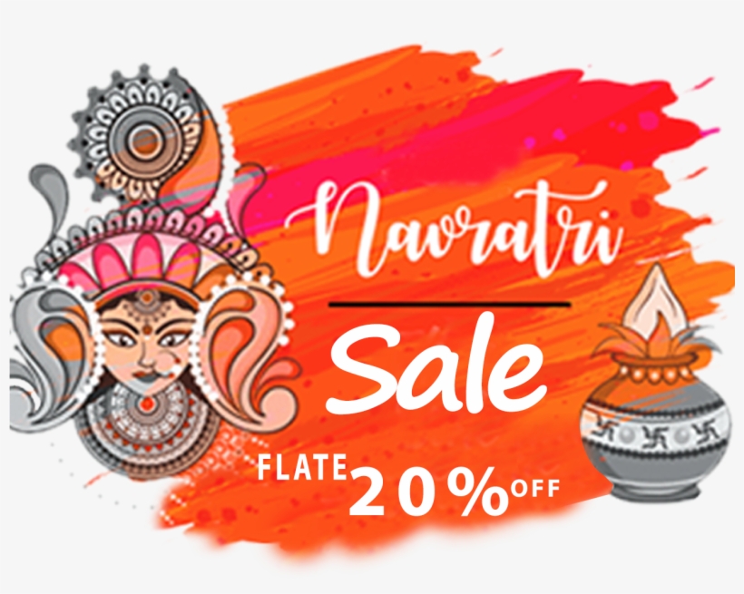 Navratri Images Logo 1e16ac10 Cc71 11e8 Be67 5d3ded0ace3e - Navratri Illustrations, transparent png #2456099