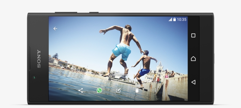 Introducing The Xperia L1 - Sony Xperia Z5 Premium E6833 Dual Sim Factory Unlocked, transparent png #2456355