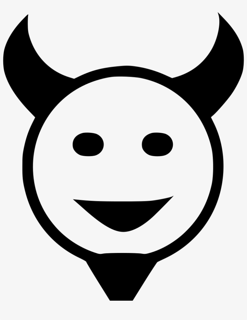 Hell Boy Smile Angry Smiley Comments, transparent png #2456431
