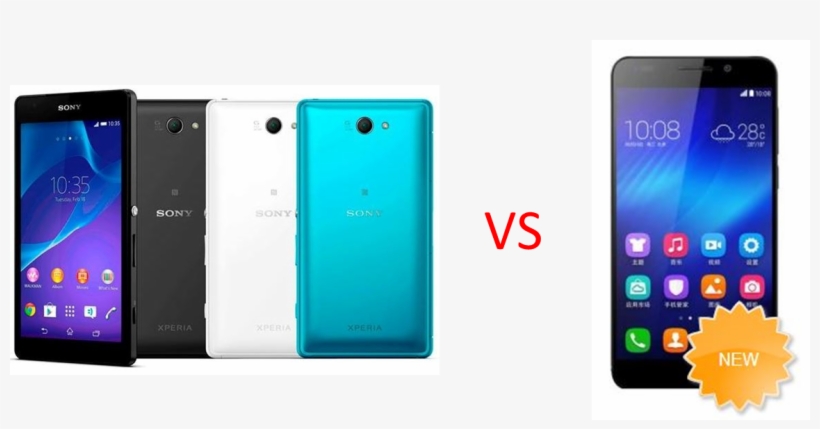 Xperia Z2a Vs Huawei Honor - Sony Xperia Z2 Mini, transparent png #2456504