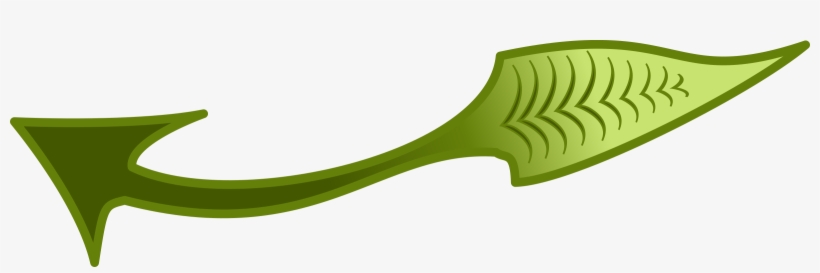 This Free Icons Png Design Of Dbb // Green Leaf Arrow, transparent png #2456572