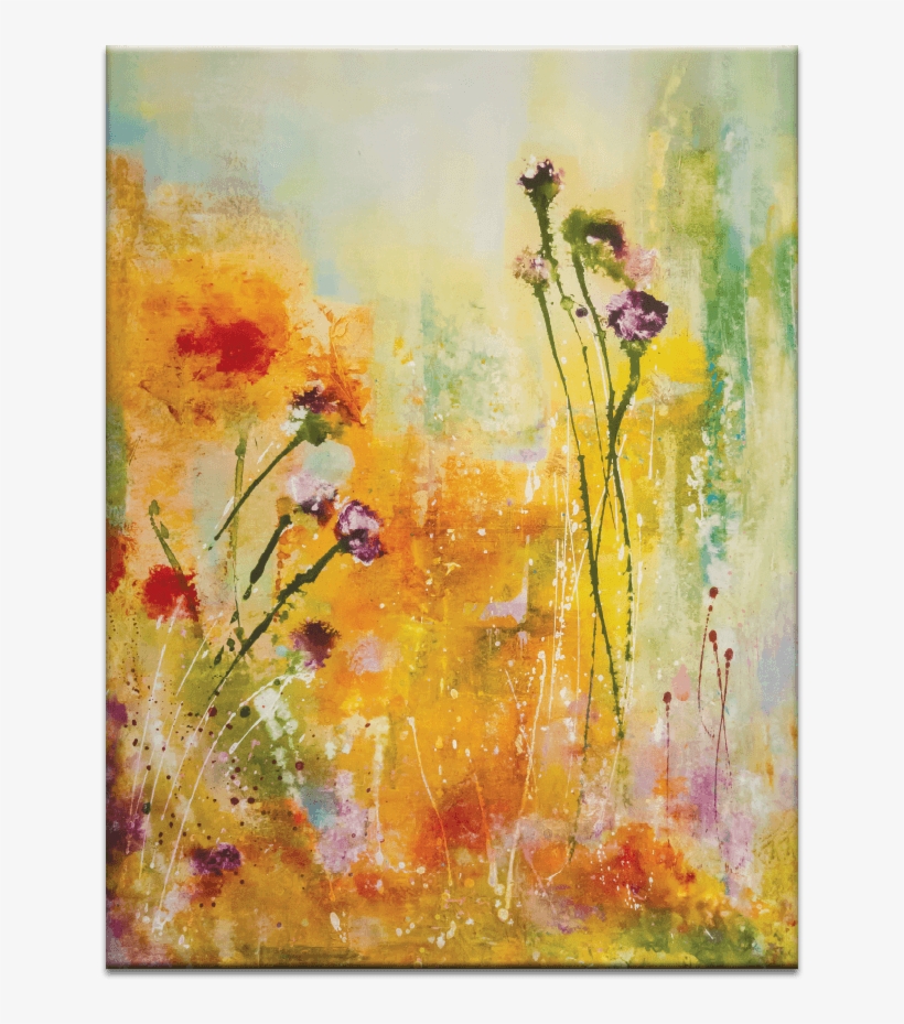 Marigold - Greenbox Art Goldenseal By Deborah Brenner Framed Painting, transparent png #2457170