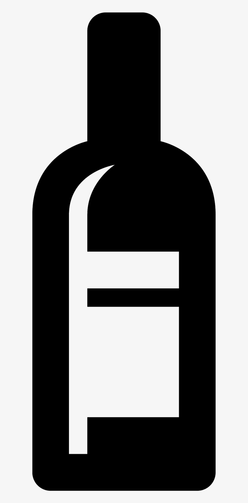 Wine Bottle Icon - Wine Bottle Icon Png, transparent png #2457416