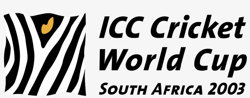Icc Cricket World Cup Logo Png Transparent - 2003 Cricket Wc Logo, transparent png #2457494
