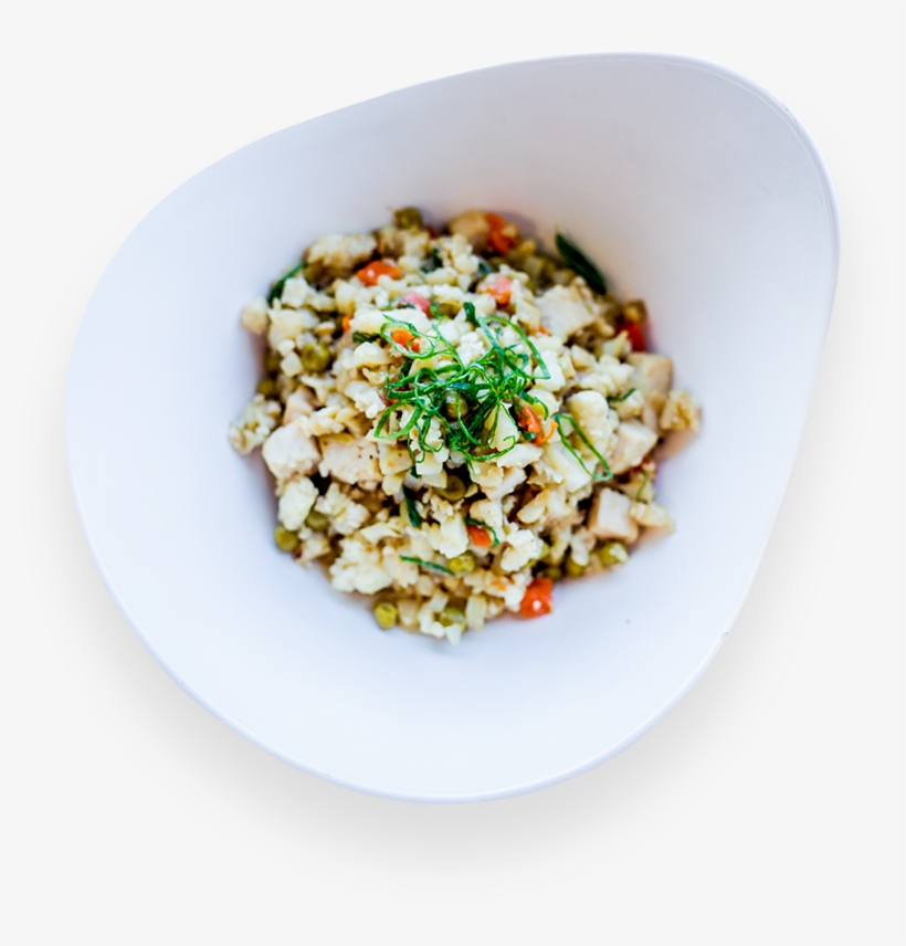 Cauliflower Rice W/ Chicken & Egg Whites - Thai Fried Rice, transparent png #2457975