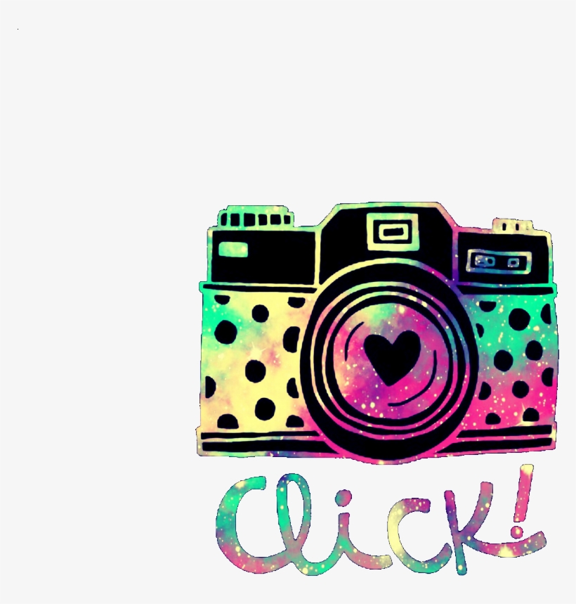 Ftedtickers Hearts Pattern Camera Cute Photography - Graphic Design, transparent png #2458144