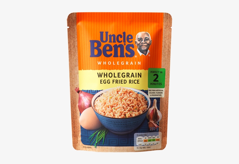 T3170 Ub Wholgrain Egg Fried Rice 250g - Uncle Ben's Egg Fried Rice, transparent png #2458413