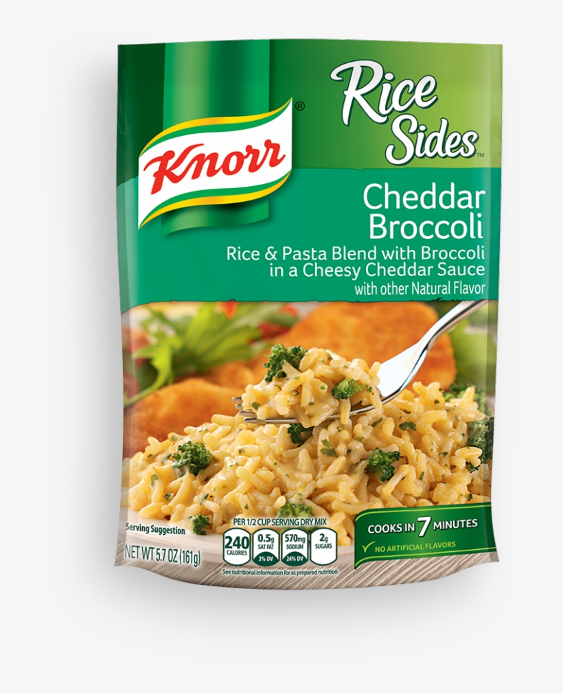 Knorr Rice Sides Cheddar Broccoli, transparent png #2458484
