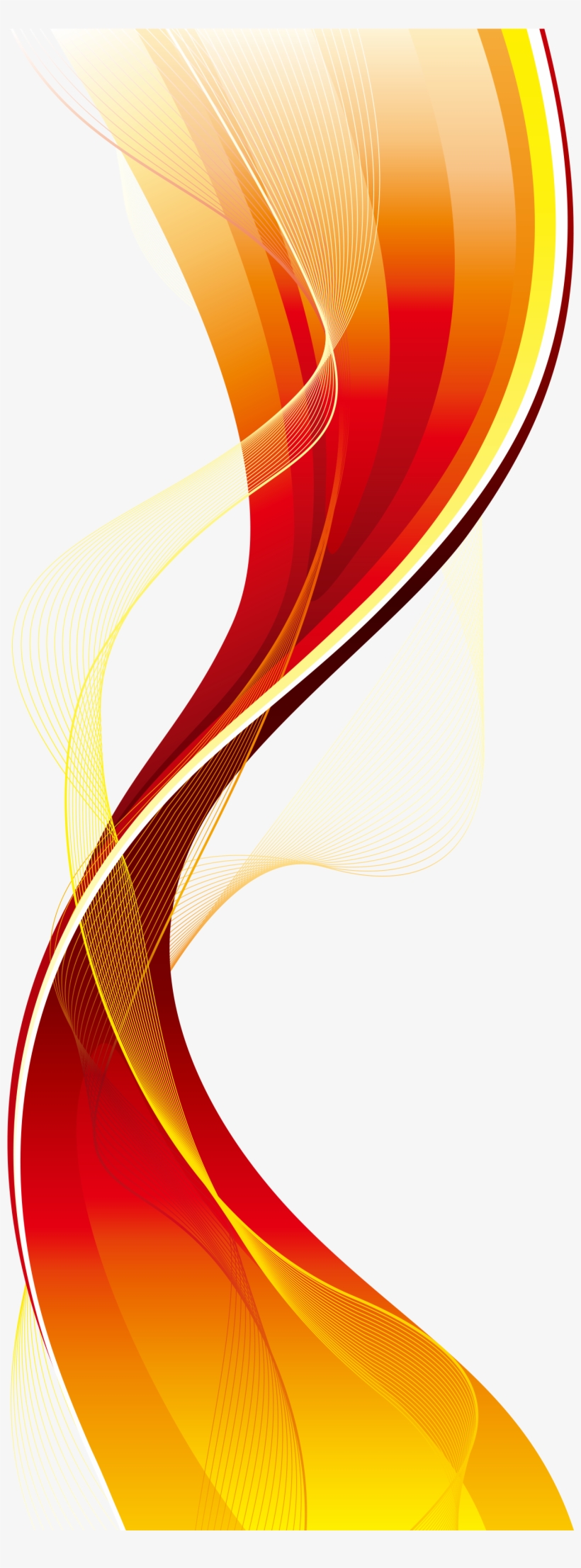 Curve Graphic Design Red - Background Vector Png - Free Transparent PNG ...