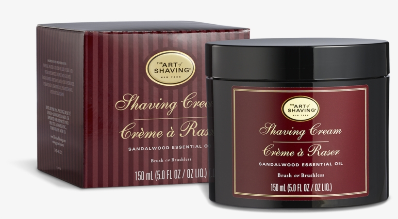 The Art Of Shaving - Shaving Cream – Sandalwood Essential Oil – The Art, transparent png #2458684