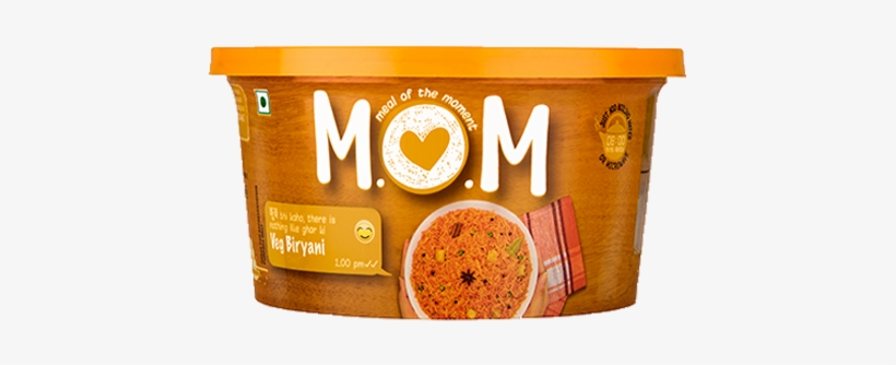 Mom Ready To Eat Veg Biryani - Mom Meal Of The Moment Dal Chawal, 90g (pack Of 3), transparent png #2458689