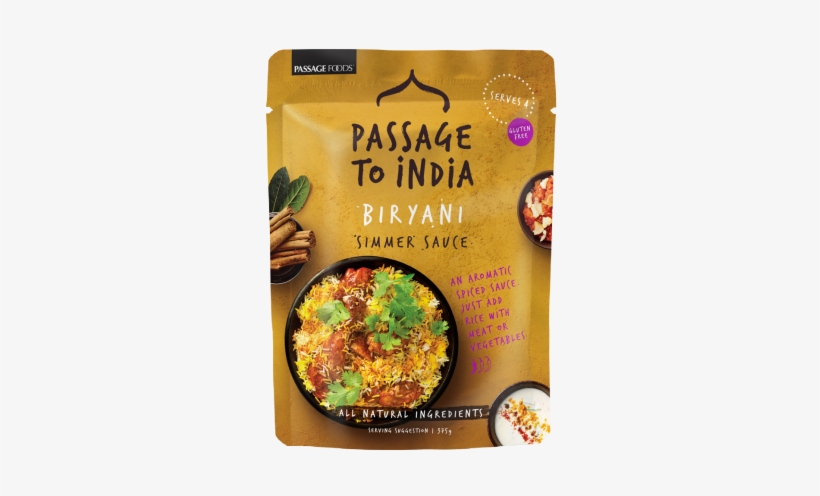 Passage To India - Passage To India Butter Chicken Simmer Sauce 375g, transparent png #2458883