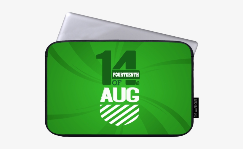 14 August Printed Laptop Sleeves - 14 August, transparent png #2458970