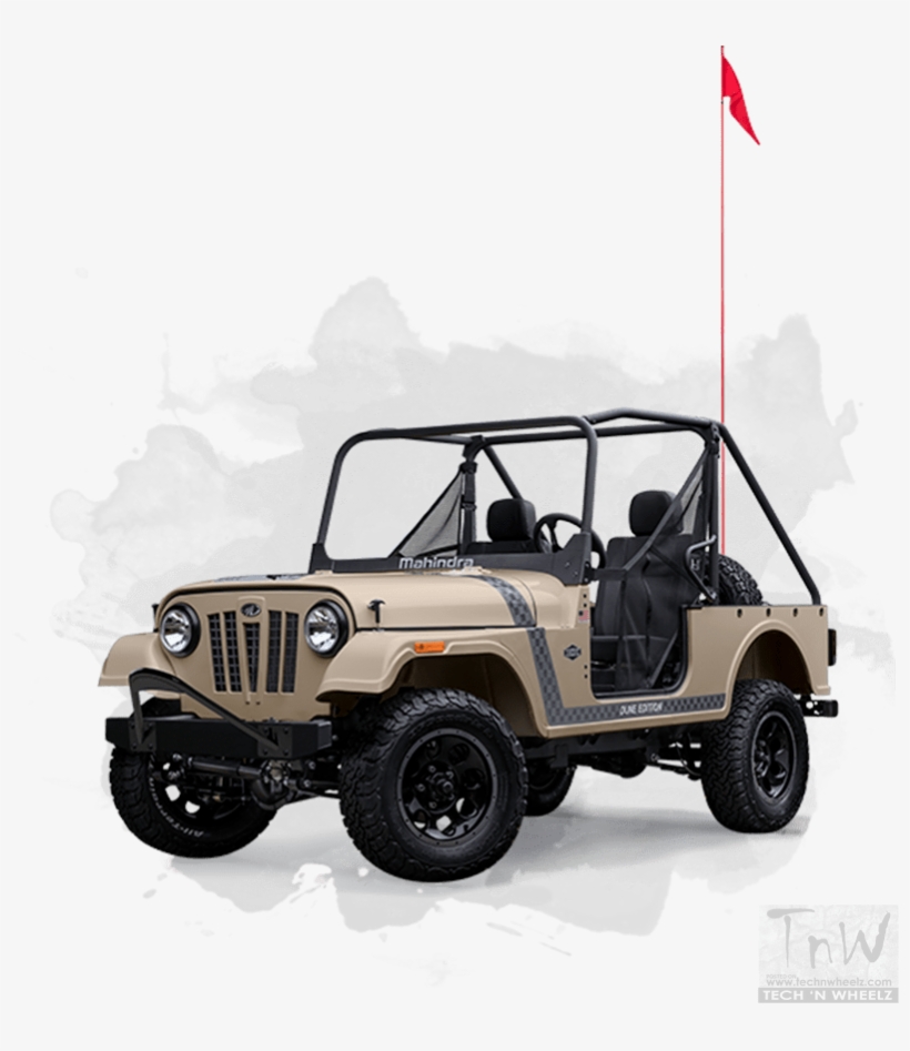 Mahindra Thar Inspired Roxor Off-road Only Suv Unveiled - Mahindra Roxor Dune Edition, transparent png #2460003
