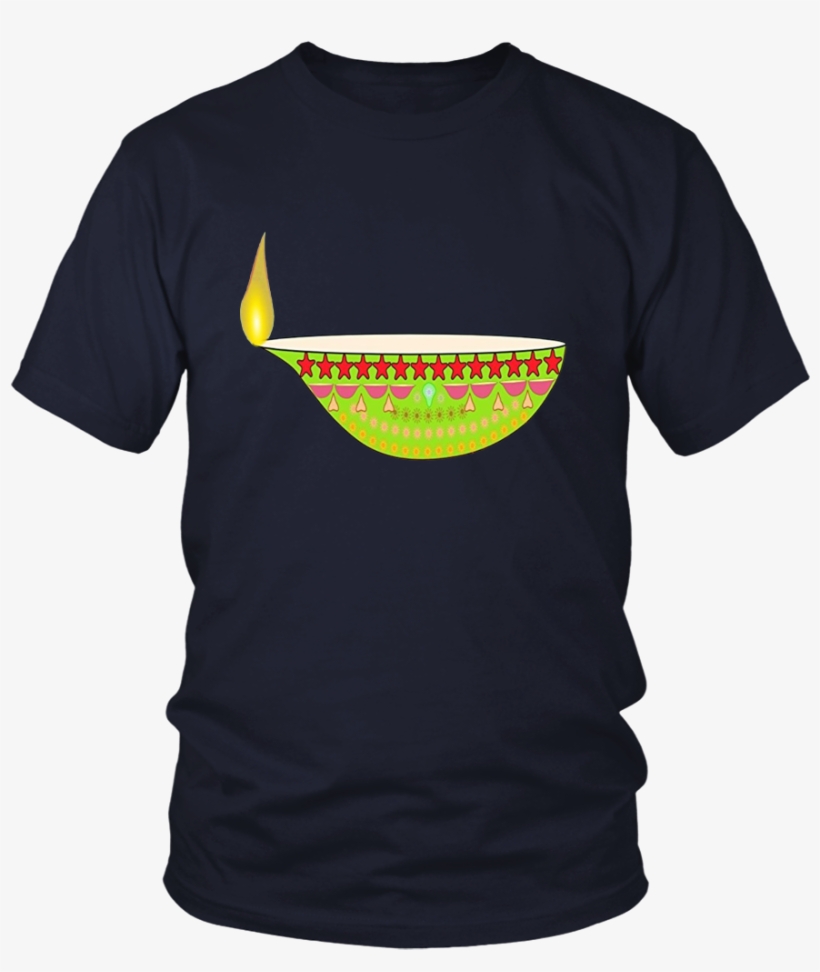 Diwali Diya Oil Lamp T-shirt - Larry Bernandez T Shirt, transparent png #2460317