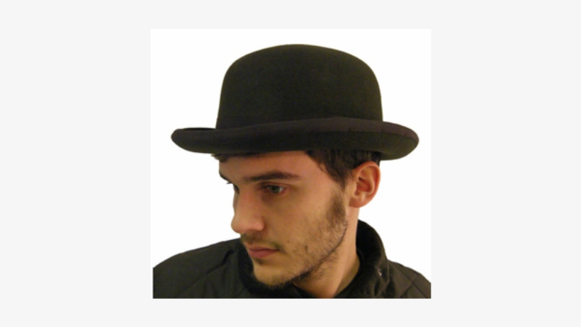 Black Bowler Hat - Mens Bowler Hat, transparent png #2460440