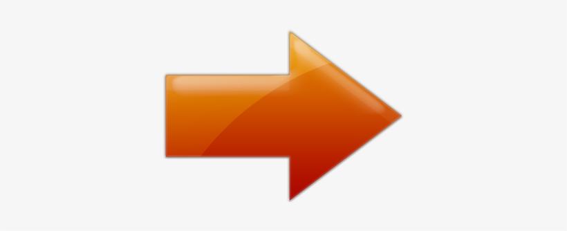 Free Icons Png - Orange Arrow Right Png, transparent png #2460472