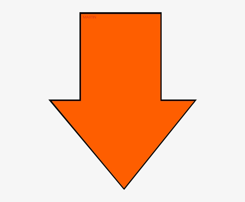 Orange Arrow - Clip Art - Free Transparent PNG Download - PNGkey