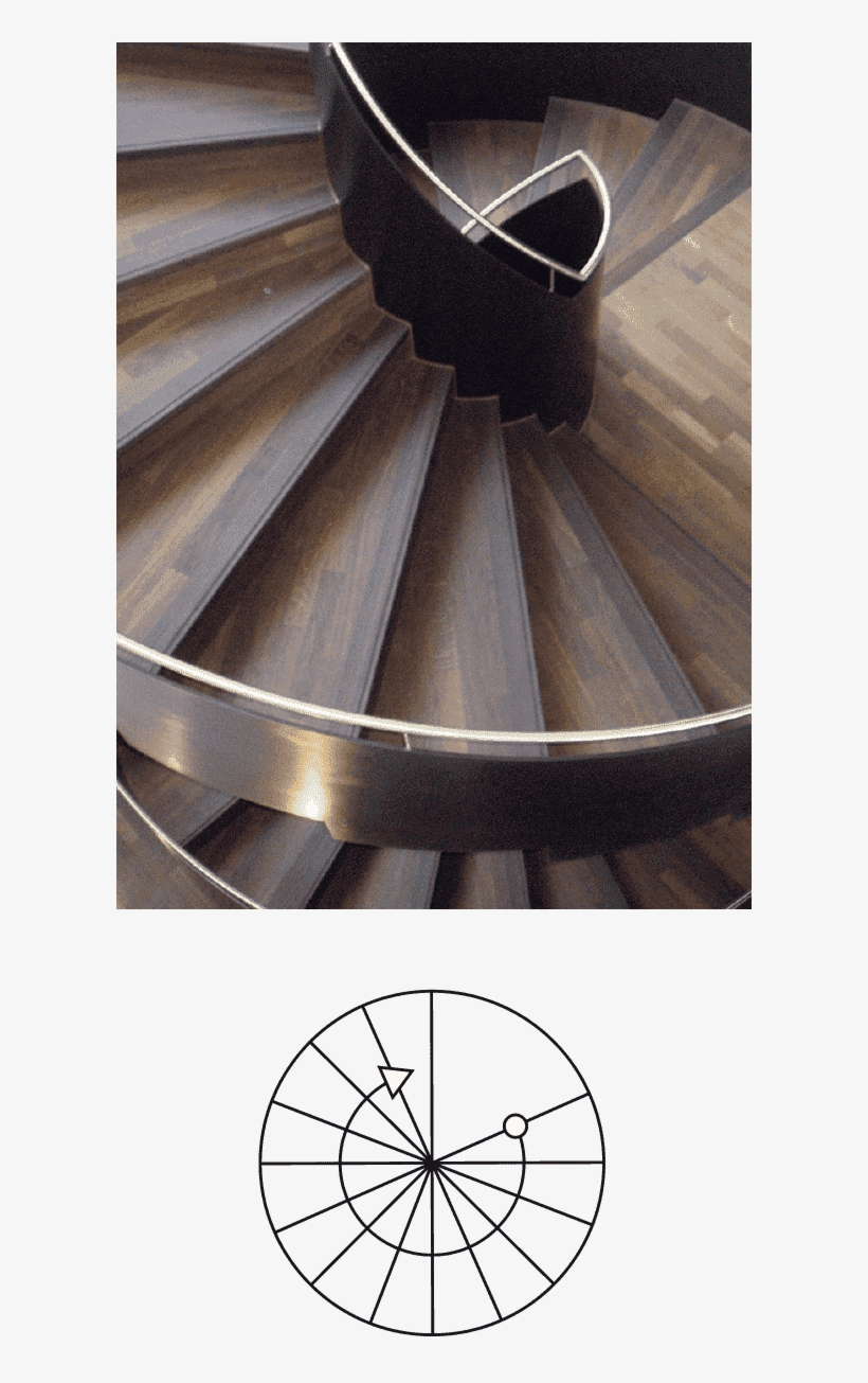 Spiral Staircase - Bauwerk Parkett Ag, transparent png #2461184