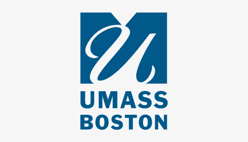 Umassboston Id Blue - Umass Boston School Logo, transparent png #2461461