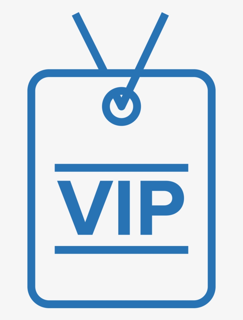 Events Blue Vip Pass Icon Free Transparent Png Download Pngkey