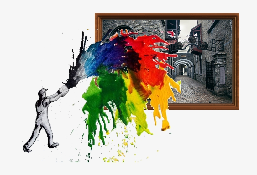 Collage - Painting, transparent png #2461618