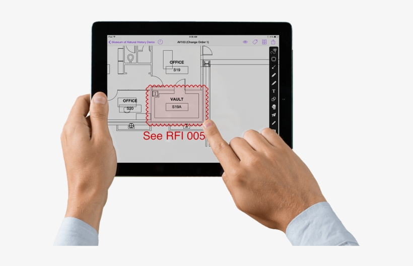 Drawing Ipad Professional - Plan Grid App, transparent png #2461845