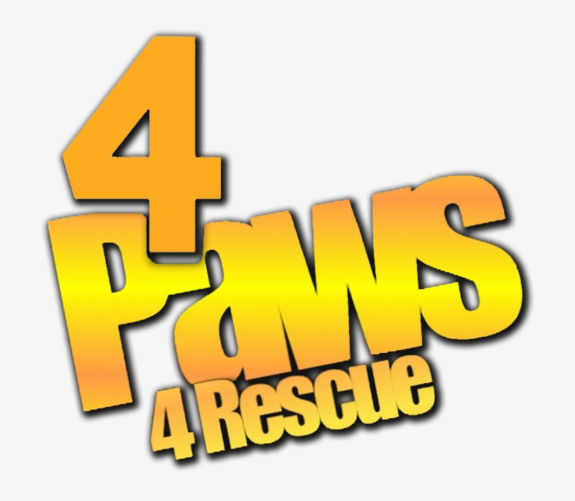 4 Paws 4 Rescue 4 Paws 4 Rescue - Paw, transparent png #2461963