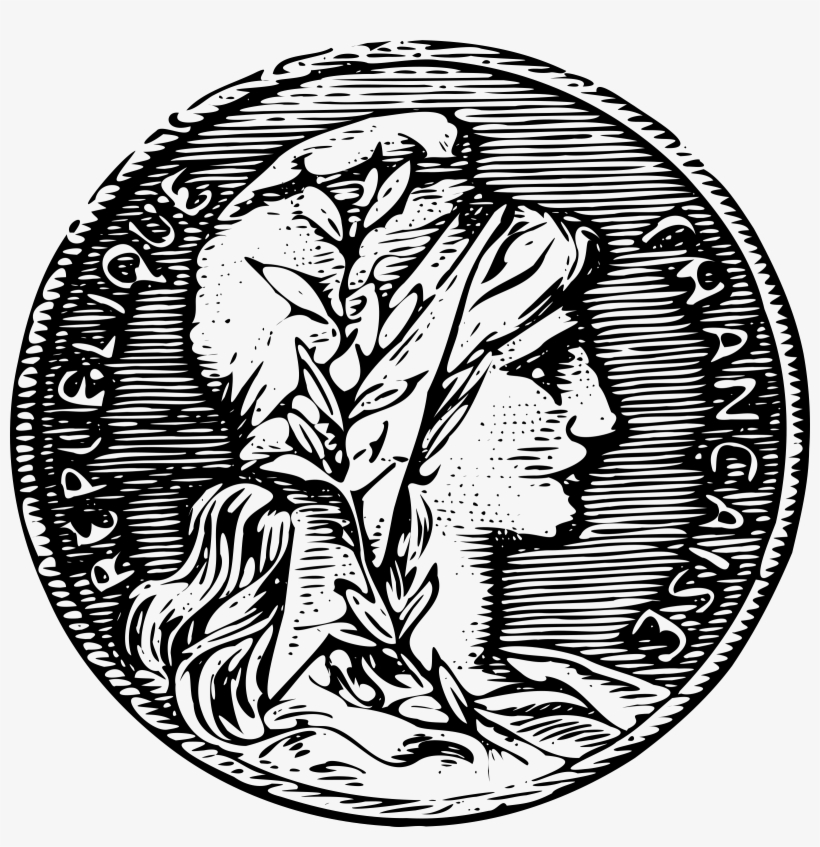 French Franc Bronze Clip Art Library Download - French Money Clipart, transparent png #2462428