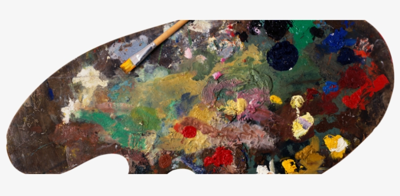 Canvas Art - Paleta De Pintor Png, transparent png #2462502