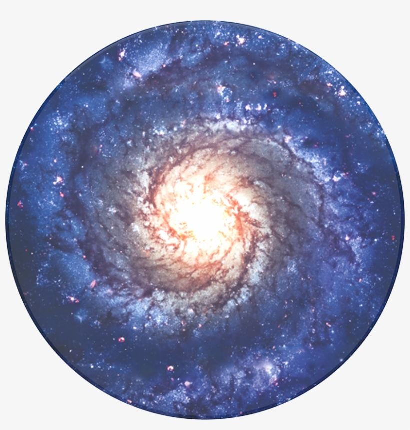 Twist Spiral Galaxy - Twist Spiral Galaxy Popsockets Grip, transparent png #2462703