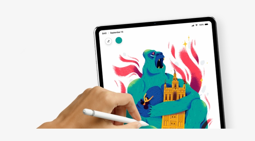 Take A Look At This Beautiful New Ipad Pro Concept - Ipad Pro 2018, transparent png #2462979