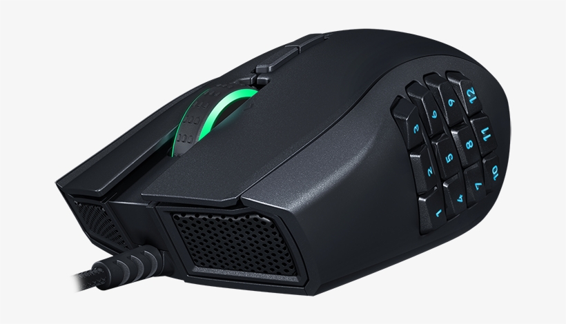 Razer Naga Chroma Edition - Razer Naga Chroma Rgb Mmo Gaming Mouse, transparent png #2463465