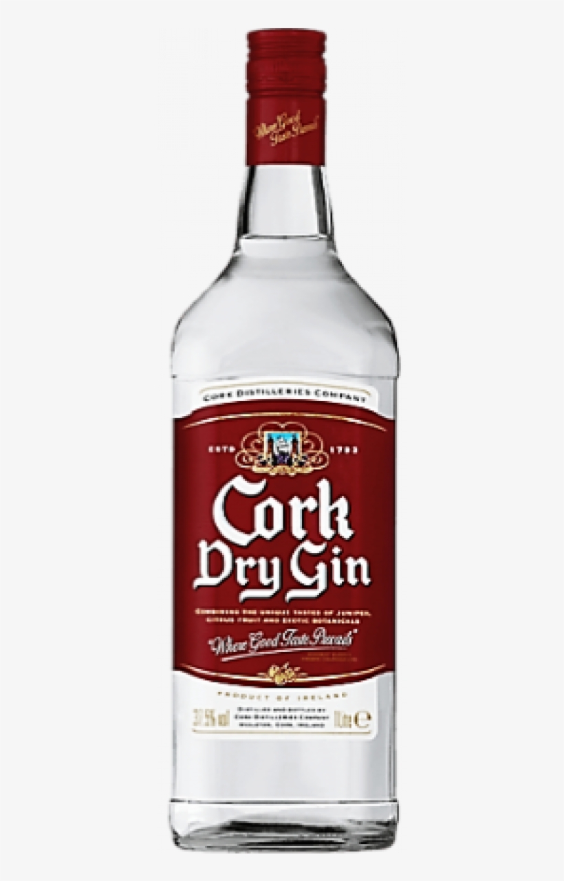 Cork Dry Gin 70cl - Cork Dry Gin 1l, transparent png #2463491