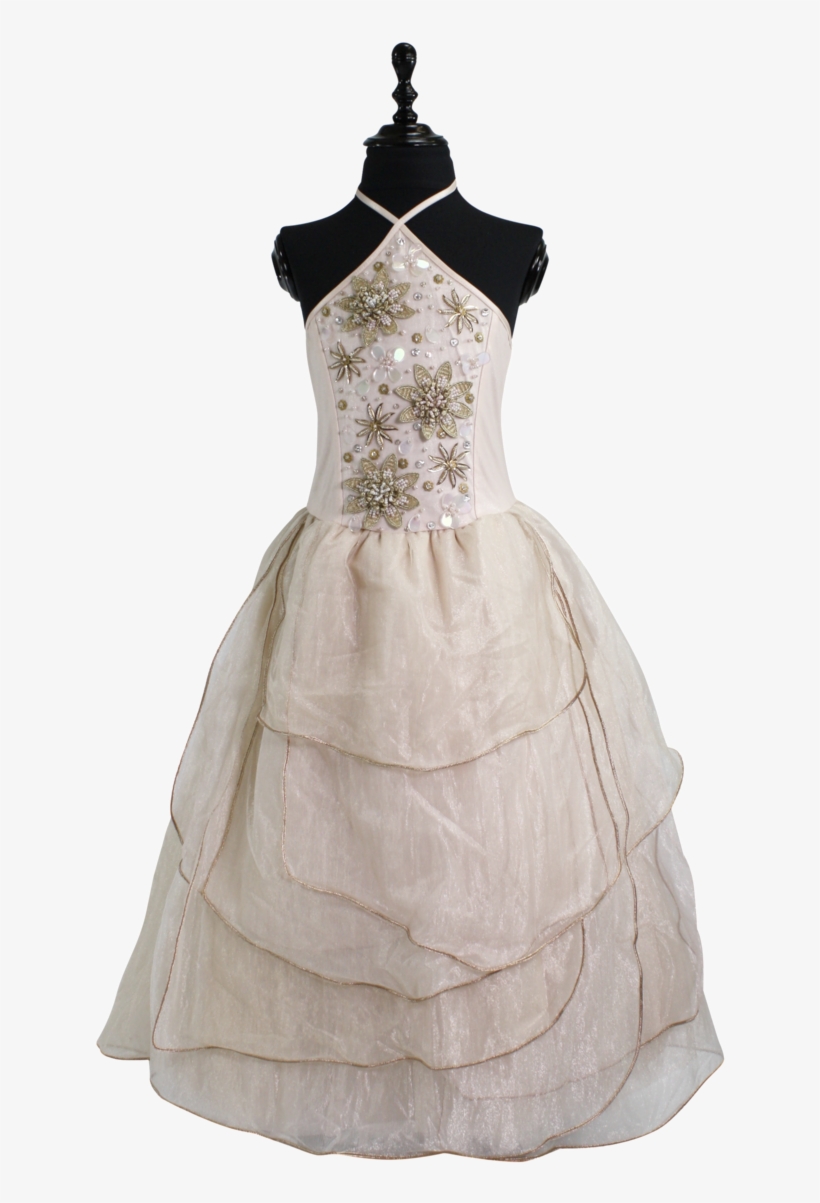 Dolly By Le Petit Tom Belle Tutu Dress In Champagne - Tutu, transparent png #2463512