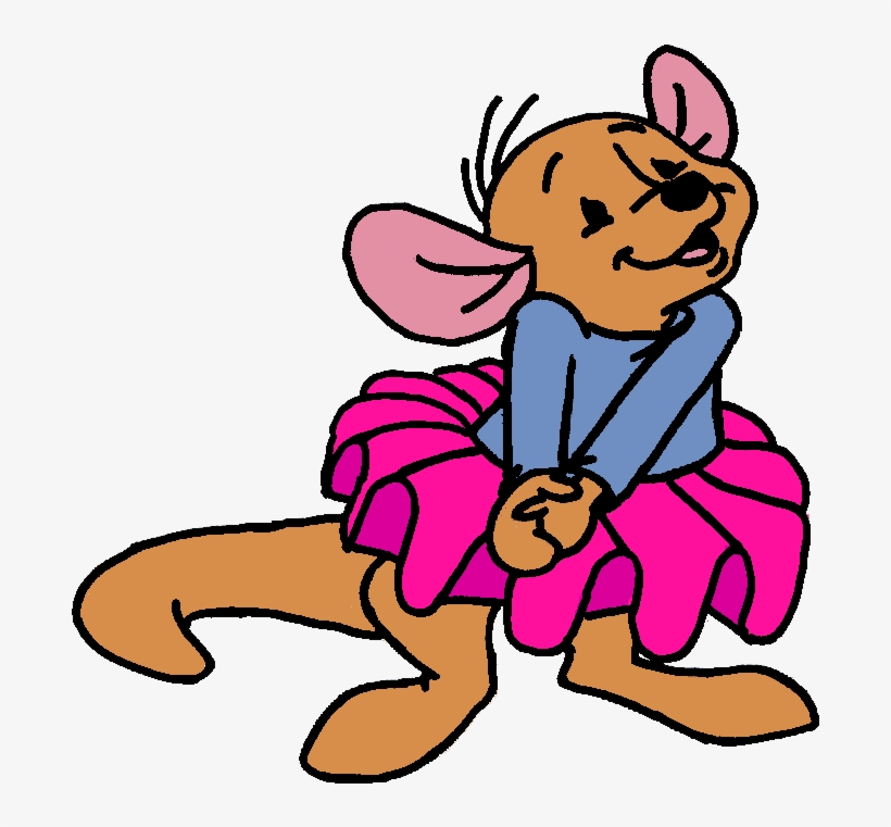 Roo In A Tutu - Roo From Winnie The Pooh, transparent png #2463798
