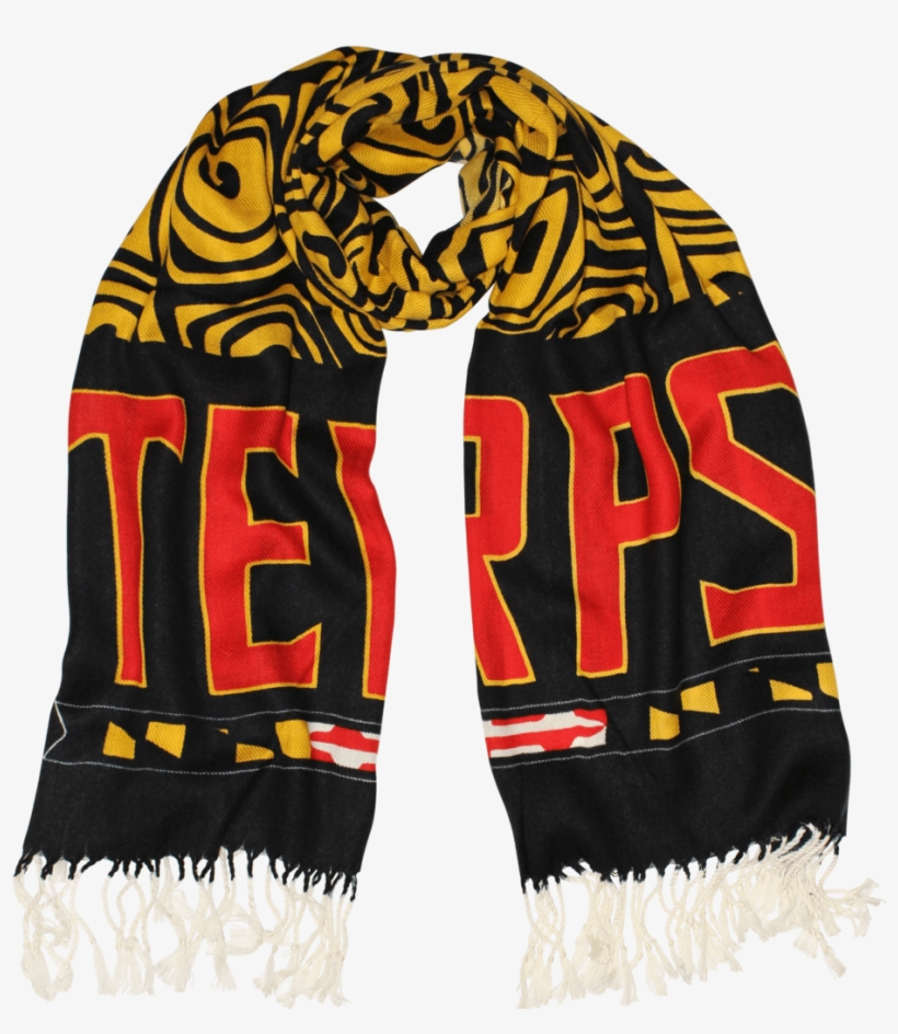 Umd Terps & Turtle Shell / Scarf - Maryland Terrapins Football, transparent png #2463947