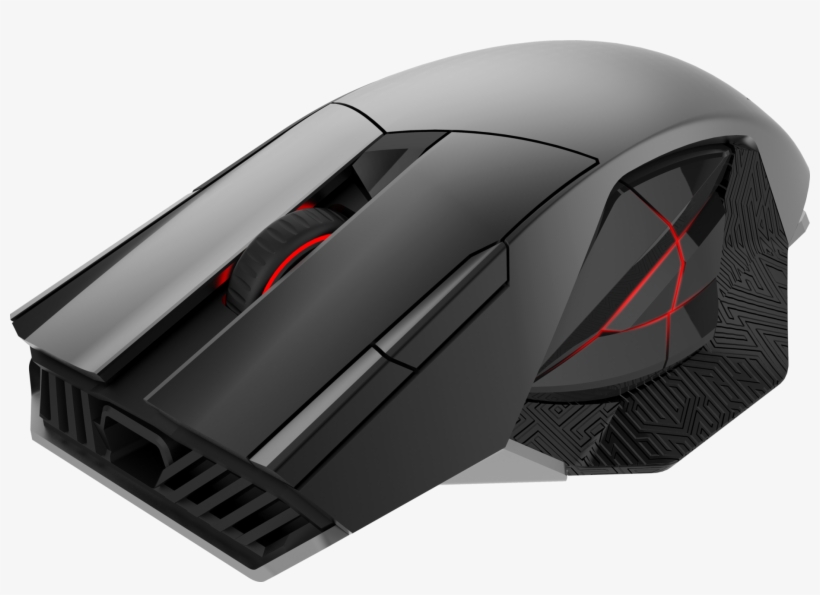 Rog Spatha Wireless Gaming Mouse Side2 Rog Spatha Wireless - Asus Rog Mouse, transparent png #2464126