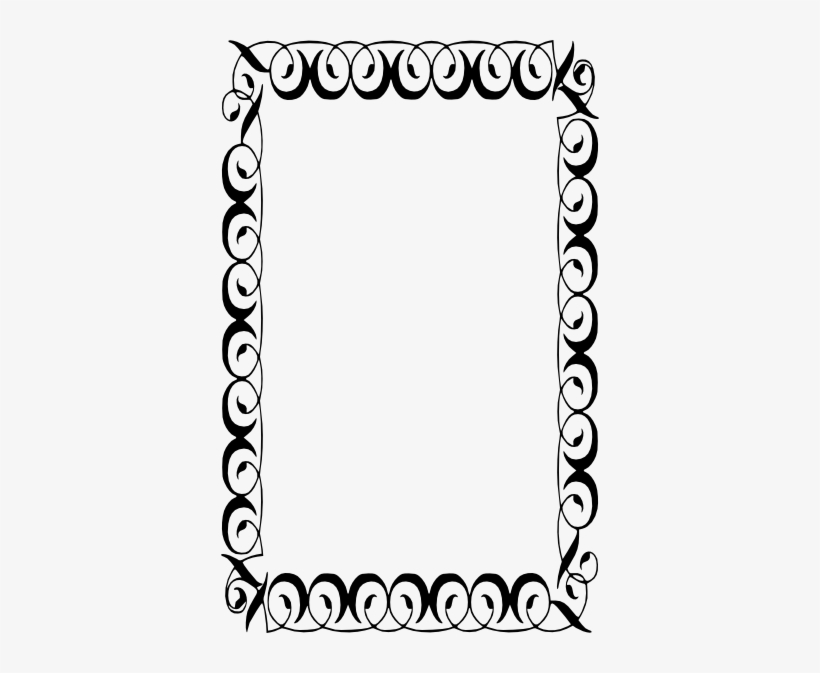 Clip Frame Portrait - Borders Clip Art, transparent png #2464405