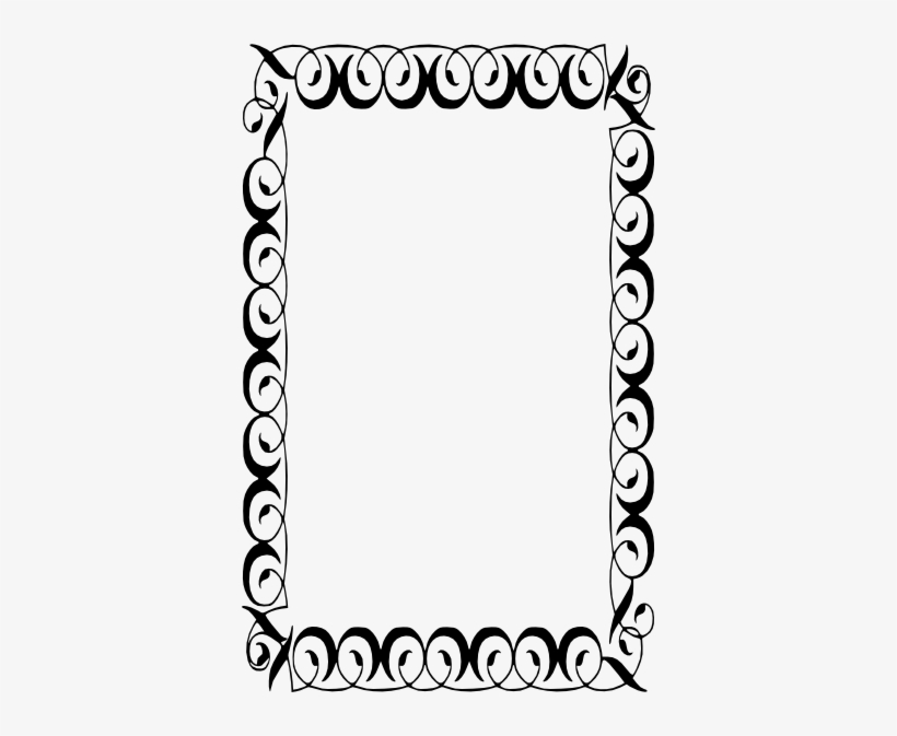 Clip Frame Portrait - Borders Clip Art, transparent png #2464405