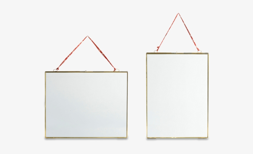 Brass Hanging Frame, Portrait, - Nkuku - Kiko Antique Brass Landscape Frame - 5x7", transparent png #2464598