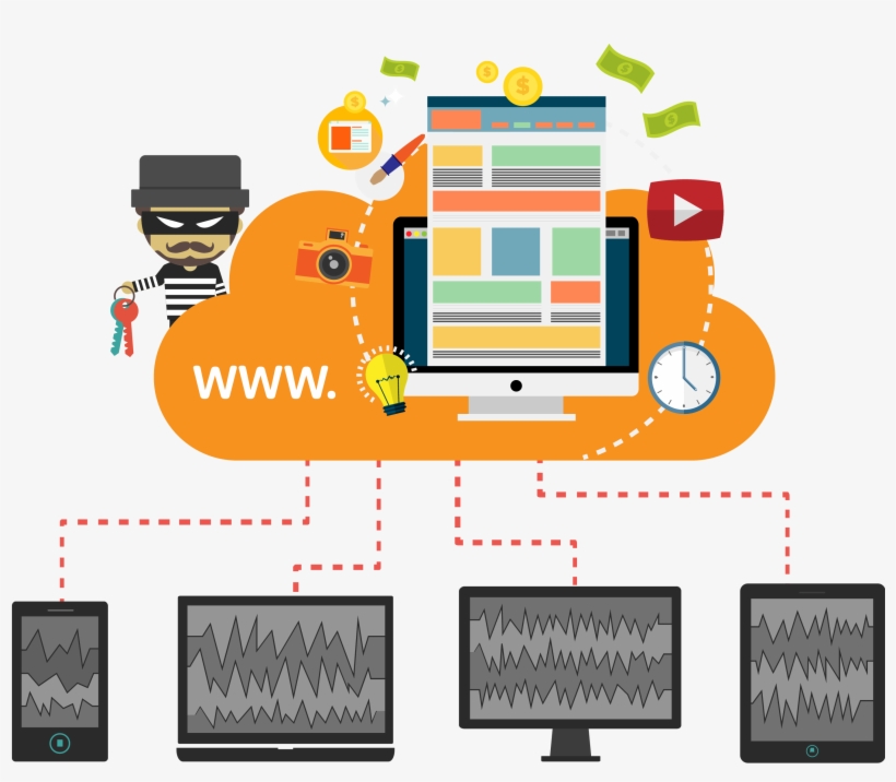 Don't Let Hackers Ruin Your Business And Your Reputation - Wordpress, transparent png #2465104