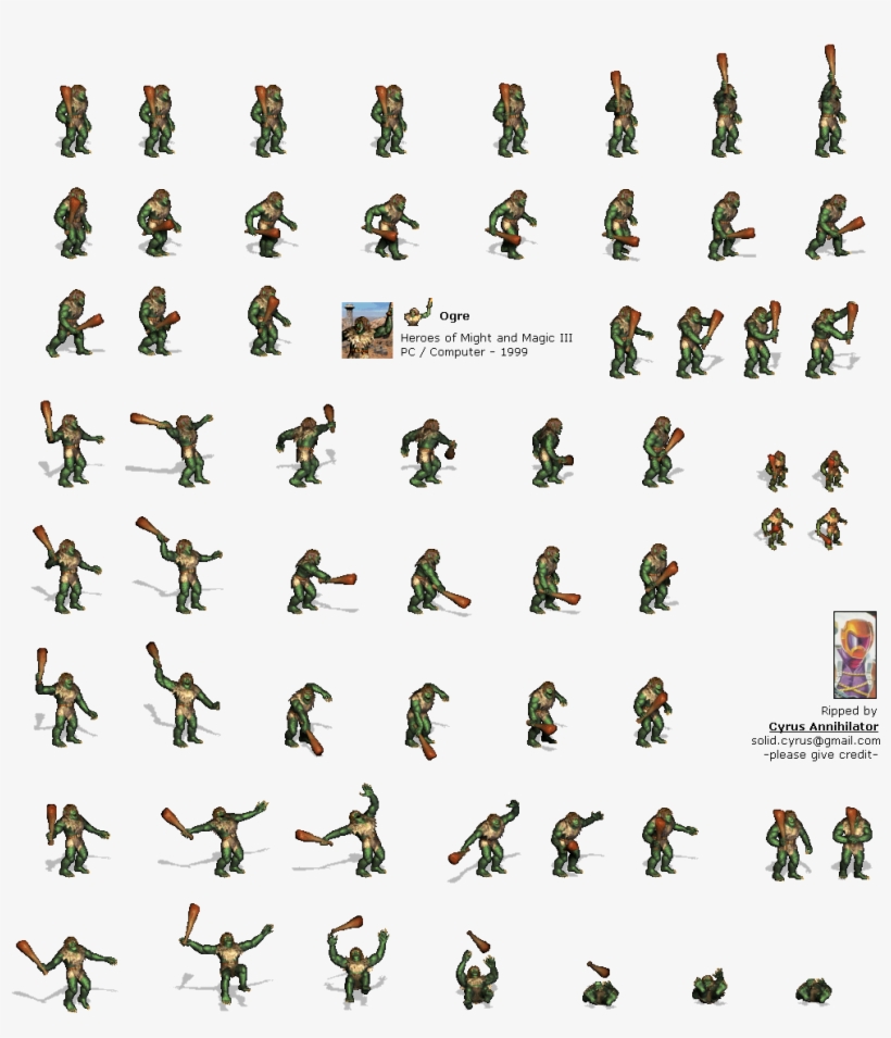 Click For Full Sized Image Ogre - Might And Magic Iii: Isles Of Terra, transparent png #2465734