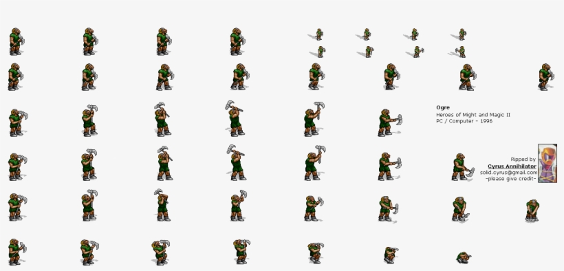 Click For Full Sized Image Ogre - Heroes Of Might And Magic 2 Ogre, transparent png #2465807