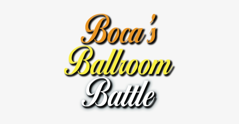 11th Annual “boca's Ballroom Battle” - Calligraphy, transparent png #2466021