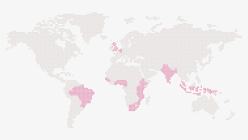 We Work In Over 18 Countries Worldwide - Cross-stitch, transparent png #2466604