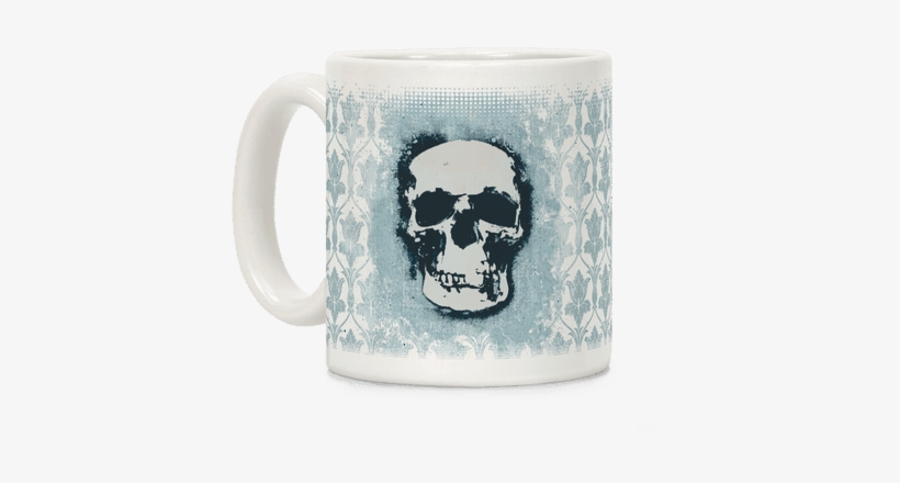 Sherlock Pop Skull Coffee Mug - Sherlock Pop Skull Tote Bag: Funny Tote Bag From Lookhuman., transparent png #2468115