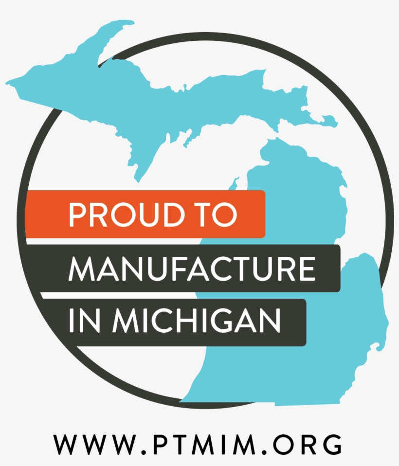 Proud To Manufacture In Michigan, transparent png #2468962